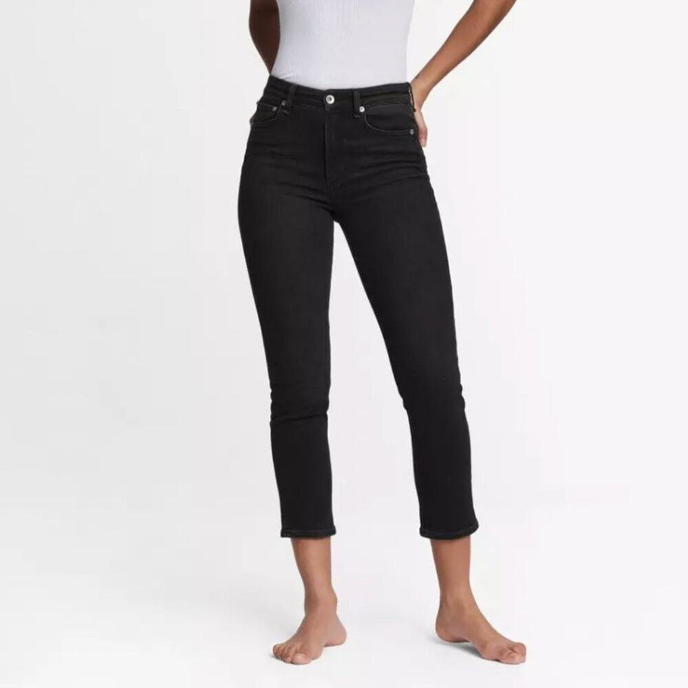 Rag & Bone Nina High-Rise Cigarette Jeans in Highland